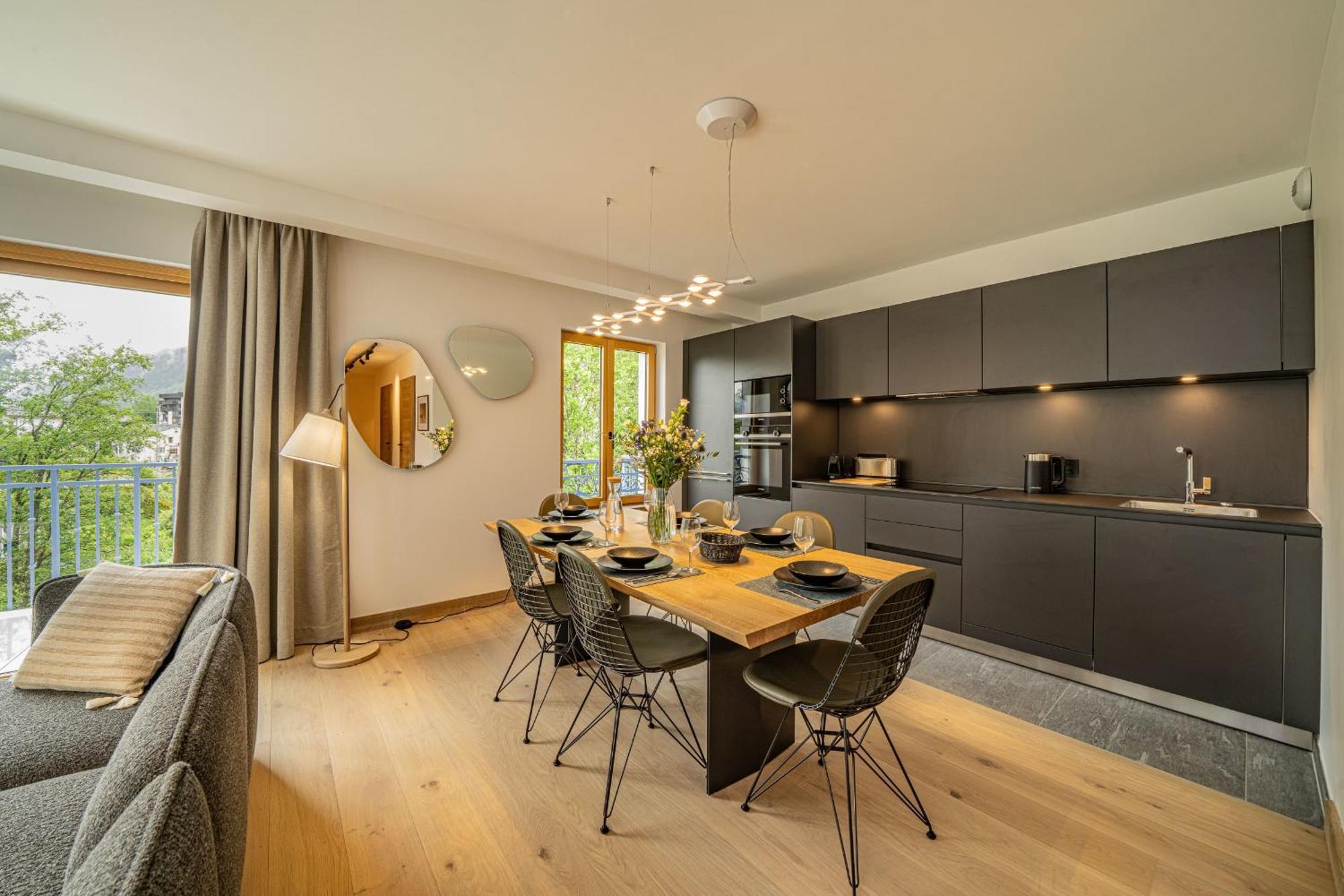 Paradisa- Terrasse Mont-blanc Apartamento